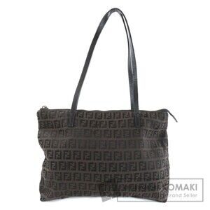 Fendi Zucchino Tote Bag Canvas